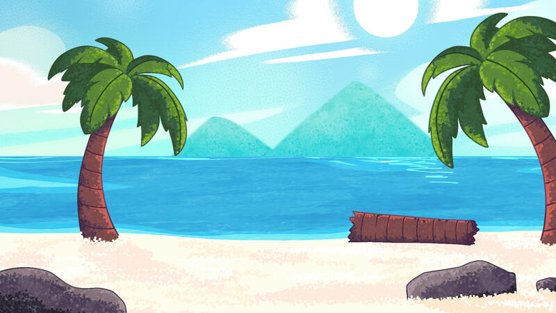 Malic Beach Background