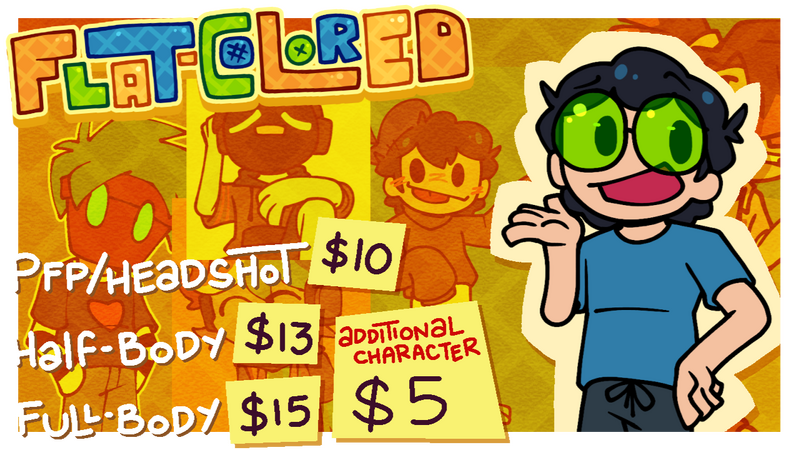 Flat-Colored Artwork